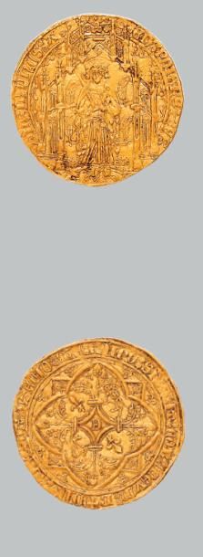null ES PAGNE: 2 escudos or, XVIe-XVII e siècle.
Escudo or de Charles et Jeanne (1516-1556)
Florin...