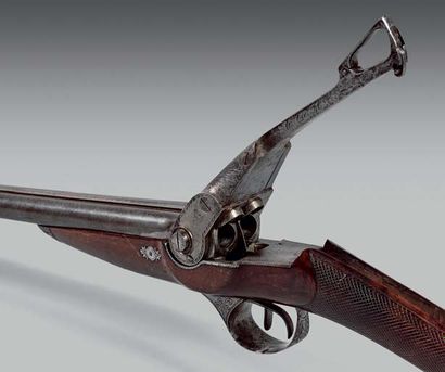 null Fusil de chasse système par Jean
Antoine Robert, deux coups, calibre 20.
Canons...