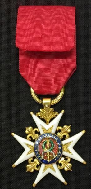 null * Ordre de Saint-Louis, Règne de Louis XVI, croix de chevalier légèrement réduite...