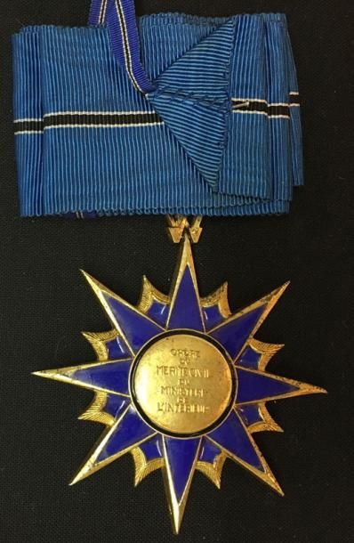 null Ordre du Mérite civil du Ministère de l'Intérieur, fondé en 1957, bijou de commandeur...