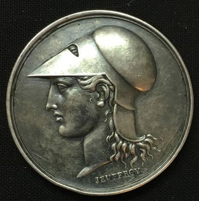 null * Corps législatif, médaille d'identité de l'an XII par Jeuffroy, en argent,...
