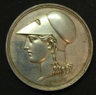 null * Corps législatif, médaille d'identité de 1811 par Jeuffroy, en argent, avers...