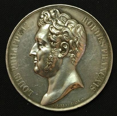 null * Chambre des Députés, session de 1831, médaille d'identité par Gayrard et Caqué,...