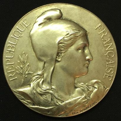 null * Sénat, médaille d'identité, type de 1891 par Maximilien Bourgeois, avers identique...