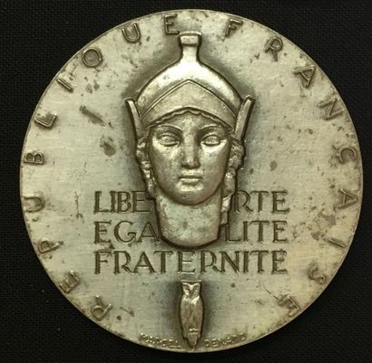 null * Sénat, médailles d'identité, type de 1968 par Marcel Renard et André Galtié,...