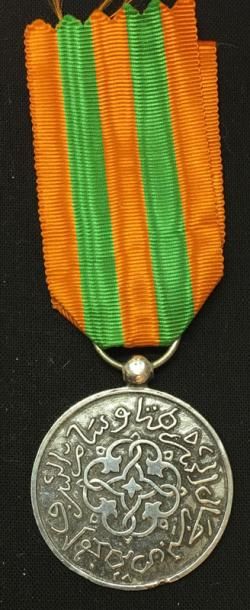 MAROC * Médaille d'honneur de la Police
Chérifienne, créée en 1921, médaille du 2e...