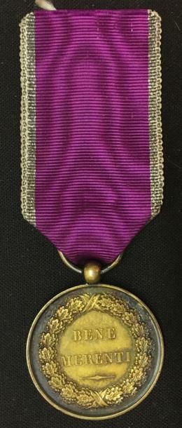 ROUMANIE Médaille Bene Merenti, créée en 1876, médaille de 1re classe du premier...