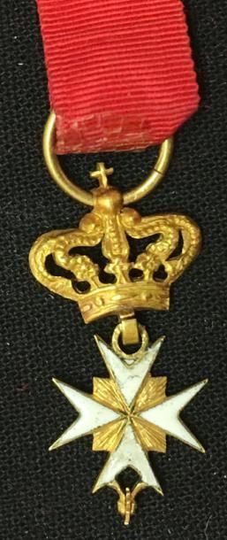 VATICAN Ordre de l'Éperon d'or, fondé en un temps immémorial, restructuré en 1841...