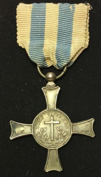 null * États pontificaux - Médaille «Fidei et Virtuti» dite «de Mentana», 1867, modèle...