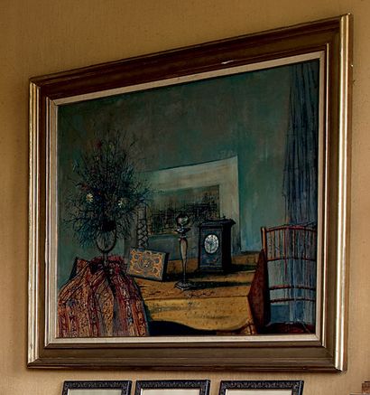 Jean CARZOU (1907-2000) Nature morte d'objets sur une table
Huile sur toile signée...