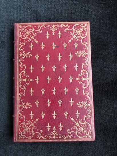 null Environ deux cents volumes reliés: littérature XIXe siècle, dos basane rouge.
Environ...