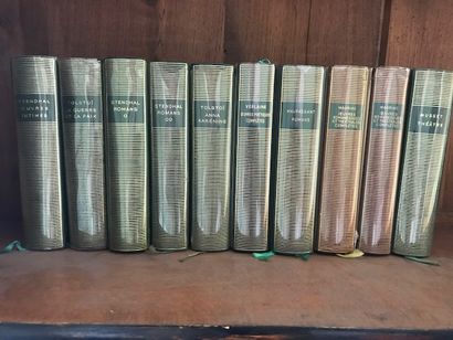  + lot 2
Ensemble de volumes reliés, essentiellement du XIXe siècle: Voltaire (correspondance,...