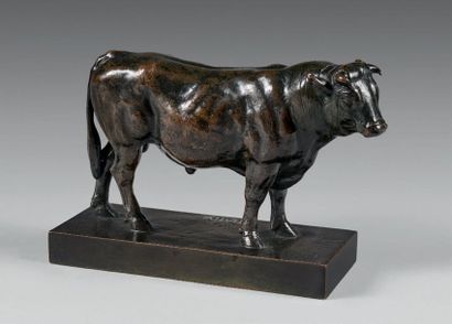 Antoine Louis BARYE (1795-1875) Petit taureau
Épreuve en bronze, signée et numérotée...