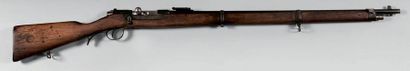 null Fusil Kropatschek modèle 1886, calibre 8x60R.
A.B.E. (Fêles au bois).
