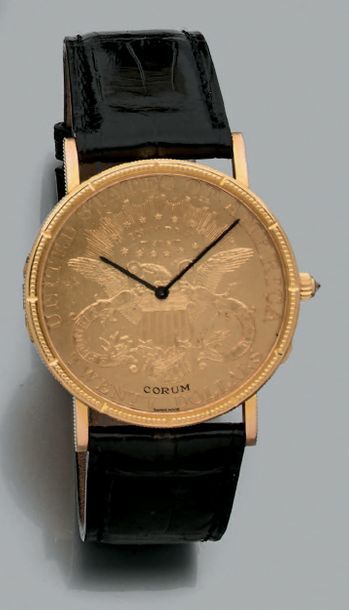 CORUM Limited Edition - Corum Gold Coin Watch n° 9/125.
25th Anniversary 1964 to...