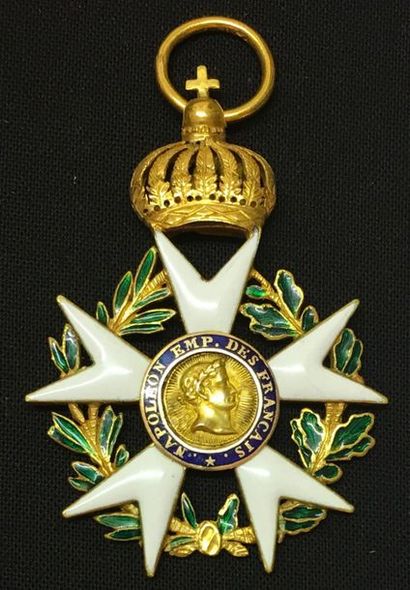 null Légion d'honneur - Premier Empire, aigle d'or du deuxième type à couronne fixe...