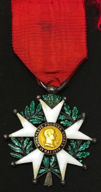 null Légion d'honneur - IIe République, étoile de chevalier en argent et émail, les...