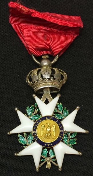 null Légion d'honneur - Présidence, étoile de chevalier en argent et émail, les centres...