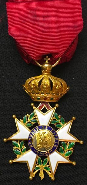 null Légion d'honneur - Second Empire, étoile d'officier du modèle dit «des Cent-Gardes»...