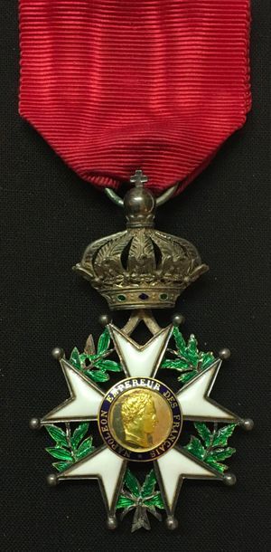 null Légion d'honneur - Second Empire, étoile de chevalier du modèle dit «des Cent-Gardes»...