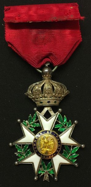 null Légion d'honneur - Second Empire, étoile de chevalier du modèle dit «des Cent-Gardes»...