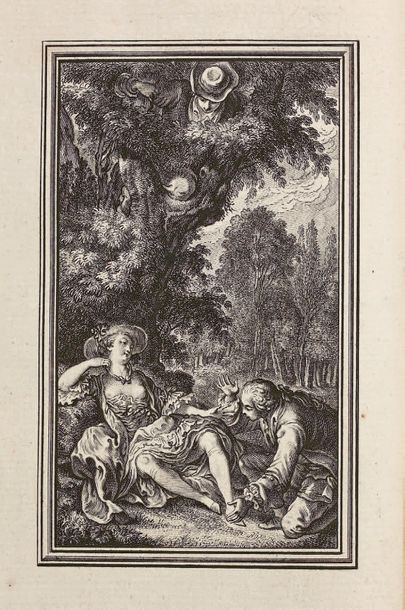 LA FONTAINE (Jean de). Contes et nouvelles en vers. À Amsterdam, s.n., 1762. 2 volumes...