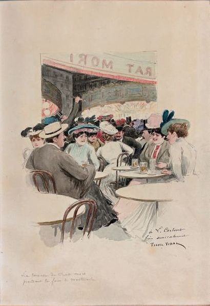 MONTORGUEIL (Georges). La Vie à Montmartre.
Paris, G. Boudet, Ch. Tallandier, [1899]....