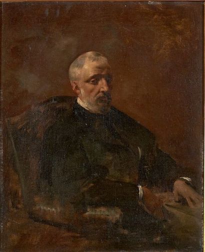 Eugène FROMENTIN (1820-1876) Portrait d'Armand du Mesnil, vers 1873-1876
Huile sur...