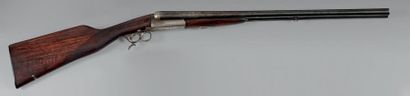 null Fusil de chasse Ideal, deux coups, calibre 12-65.
Canons juxtaposés de 65 cm,...