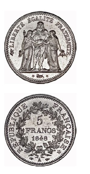 null SECOND EMPIRE (1852-1870) 5 francs tête laurée. 1868. Paris.
Joint 5 francs...