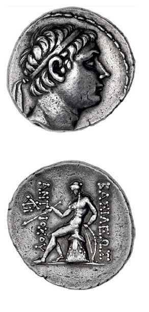 null ROYAUME SÉLEUCIDE Antiochus III (222-187 av. J.-C.)
Tétradrachme. 17,08 g.
Tête...