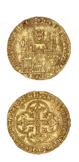 null PHILIPPE VI (1328-1350)
Écu d'or à la chaise.
D. 249. TTB.