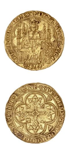 null PHILIPPE VI (1328-1350)
Écu d'or à la chaise.
D. 249. TB à TTB.