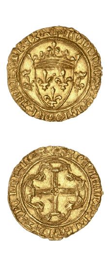 null LOUIS XI (1461-1483)
Écu d'or à la couronne. Bordeaux (bateau).
D. 530. TTB...