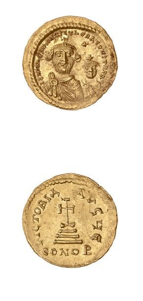 null HÉRACLIUS et HÉRACLIUS CONSTANTIN (610-641)
Solidus. Constantinople off. 5....