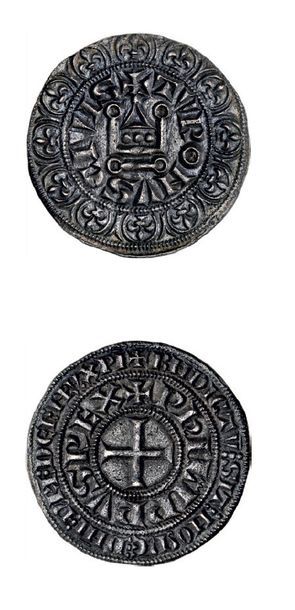 null PHILIPPE IV (1285-1314)
Gros tournois à l'orond: 2 exemplaires.
Joint un gros...