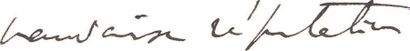 PROUST (Marcel) Lettre autographe signée «Marcel». S.l., [15 juin 1905, d'après une...