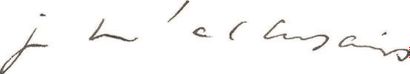 PROUST (Marcel) Lettre autographe signée «Marcel Proust». [Hôtel des Réservoirs à...