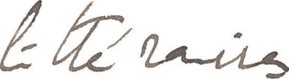 PROUST (Marcel) Lettre autographe signée «Marcel». S.l., [date de réception du 5...