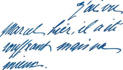 MORNAND (Louisa de) Correspondance d'environ 100 lettres, presque toutes autographes...