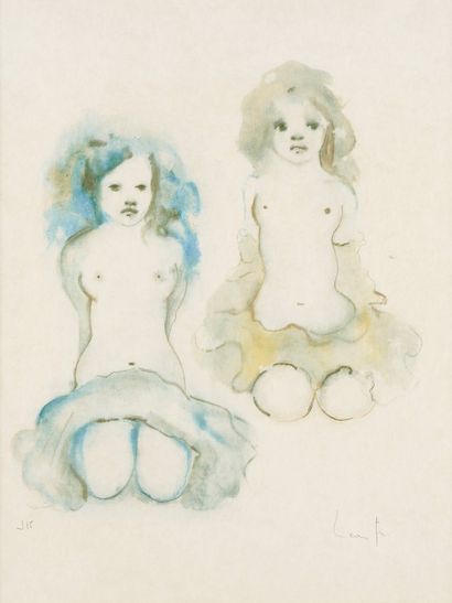 Leonor FINI École italienne (1907-1996). Print, lithograph on Japon paper: 