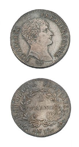 null CONSULAT (1799-1804): Bonaparte, Premier Consul Franc. An 12. Paris. G.442....