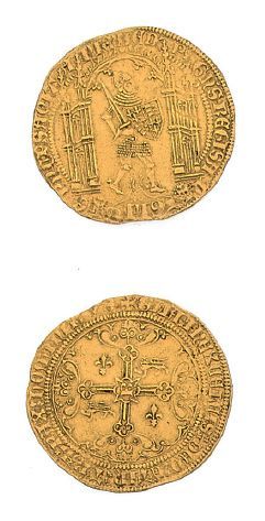 null AQUITAINE: ÉDOUARD, le Prince Noir (1362-1372) Guyennois d'or. Bordeaux.
E.141....