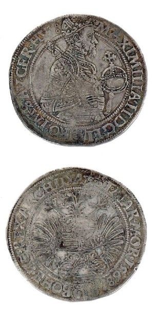 null EMPIRE - HONGRIE: Thaler: 5 exemplaires.
Charles Quint. 1543. Donauworth (ancienne...