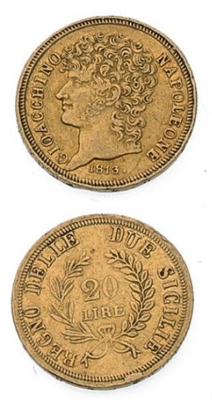 null ROYAUME de NAPLES et des DEUX SICILES: Joachim MURAT, 2e période (1811-1815)...