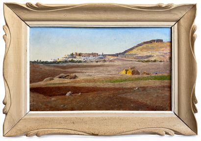  Alexandre ROUBTZOFF (Saint Petersburg, 1884 - Tunis, 1949)
View of the town of El... Gazette Drouot