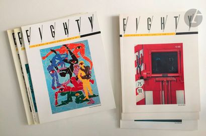 null REVUE EIGHTY
Ensemble de 5 volumes comprenant 28 revues éditées entre 1985 et...