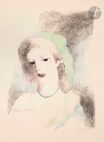 null Marie Laurencin (1883-1956) 
Augusta. 1930. Lithography. 280 x 390. Steps 156....