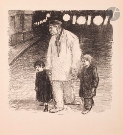 null Théophile-Alexandre Steinlen (1859-1923) En Carême ; La Sécurité des rues ;...