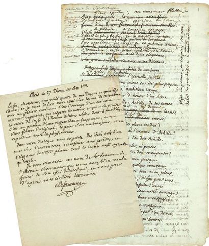 null SAINT-ANGE Ange-François Fariau de (1747-1810) poète, traducteur d’Ovide [AF...